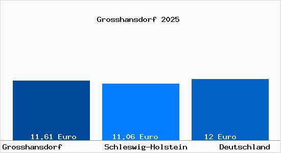 Aktueller Mietspiegel in Grosshansdorf