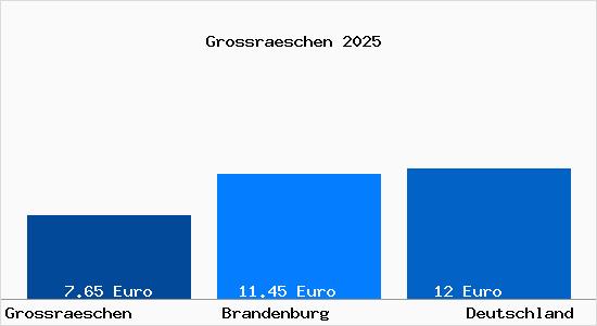 Aktueller Mietspiegel in Gro&szlig;r&auml;schen
