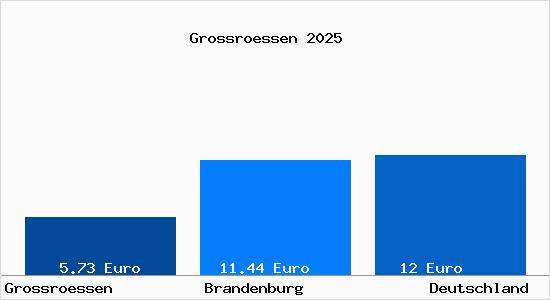 Aktueller Mietspiegel in Grossroessen