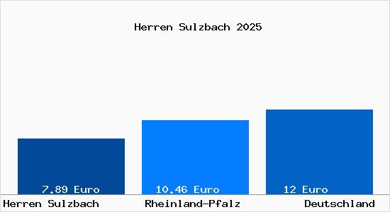Aktueller Mietspiegel in Herren Sulzbach