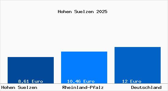 Aktueller Mietspiegel in Hohen Suelzen