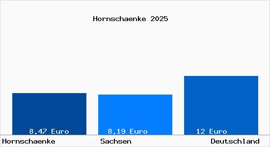 Aktueller Mietspiegel in Hornschaenke b. Kreischa