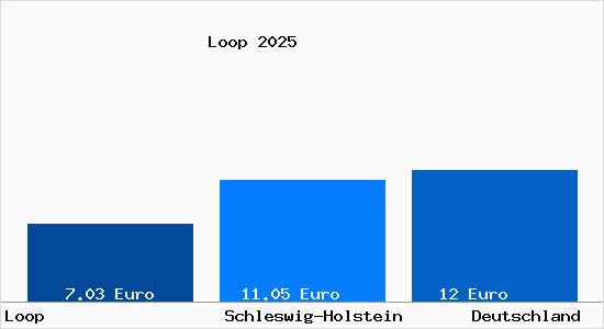 Aktueller Mietspiegel in Loop Holstein