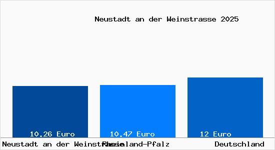 Aktueller Mietspiegel in Neustadt an der Weinstraße