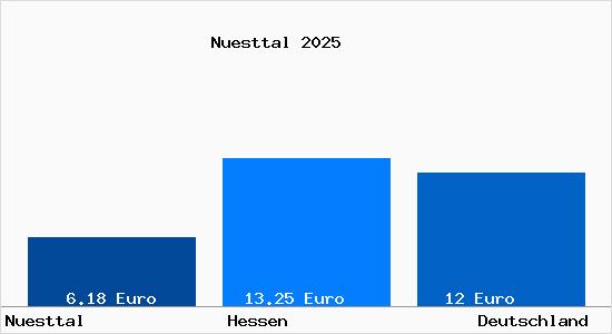 Aktueller Mietspiegel in Nüsttal