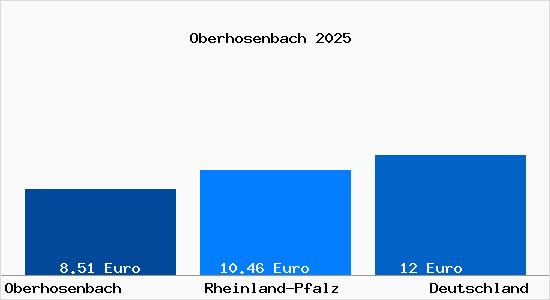 Aktueller Mietspiegel in Oberhosenbach
