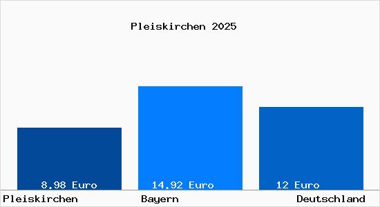 Aktueller Mietspiegel in Pleiskirchen