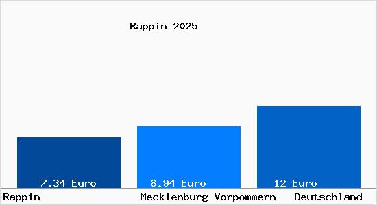 Aktueller Mietspiegel in Rappin