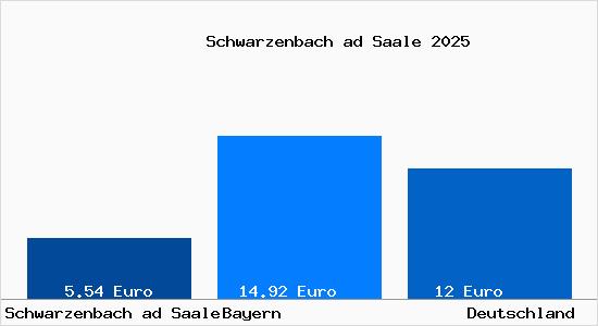 Aktueller Mietspiegel in Schwarzenbach ad Saale