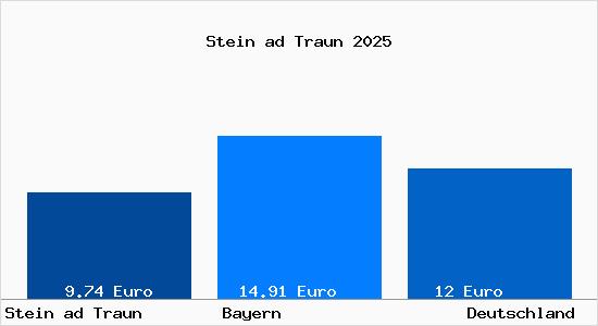 Aktueller Mietspiegel in Stein ad Traun