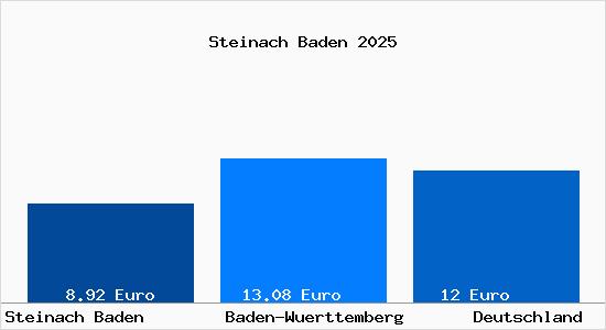 Aktueller Mietspiegel in Steinach Baden