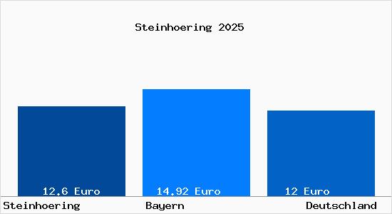 Aktueller Mietspiegel in Steinh&ouml;ring b. Muenchen