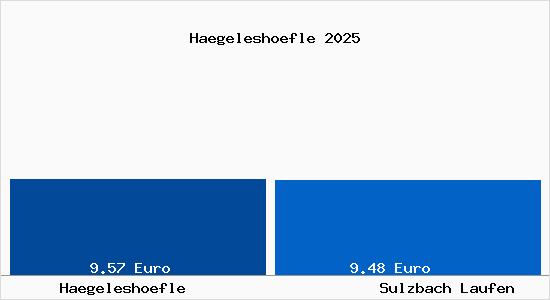 Vergleich Mietspiegel Sulzbach Laufen mit Sulzbach Laufen H&auml;gelesh&ouml;fle