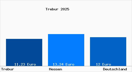 Aktueller Mietspiegel in Trebur