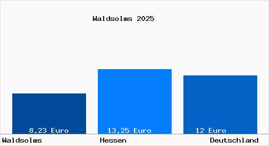 Aktueller Mietspiegel in Waldsolms