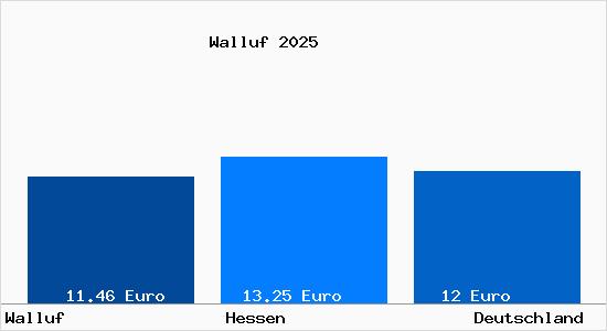 Aktueller Mietspiegel in Walluf