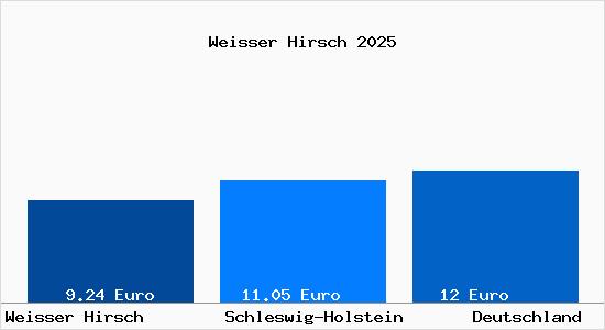 Aktueller Mietspiegel in Weisser Hirsch