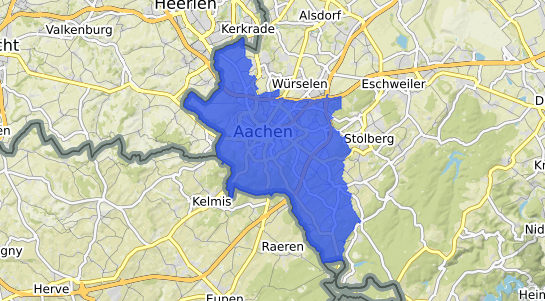 Bodenrichtwertkarte Aachen