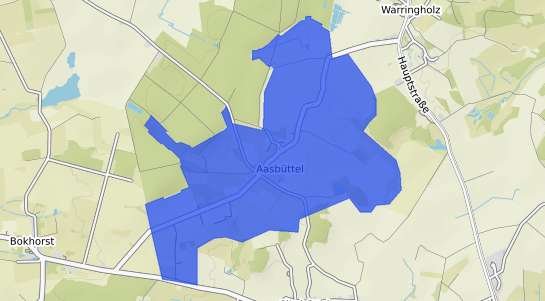 Bodenrichtwertkarte Aasbuettel