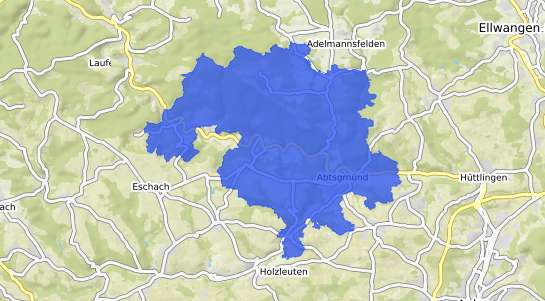 Bodenrichtwertkarte Abtsgm&uuml;nd