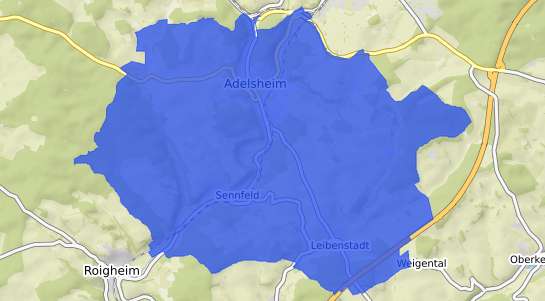 Bodenrichtwertkarte Adelsheim