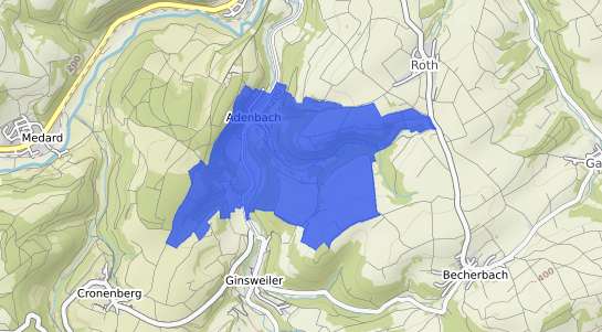 Bodenrichtwertkarte Adenbach