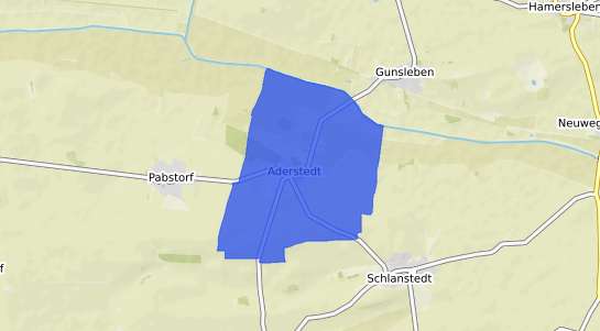 Bodenrichtwertkarte Aderstedt b. Halberstadt
