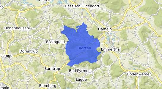 Bodenrichtwertkarte Aerzen