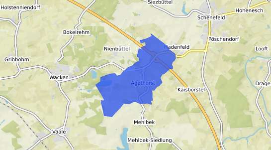 Bodenrichtwertkarte Agethorst