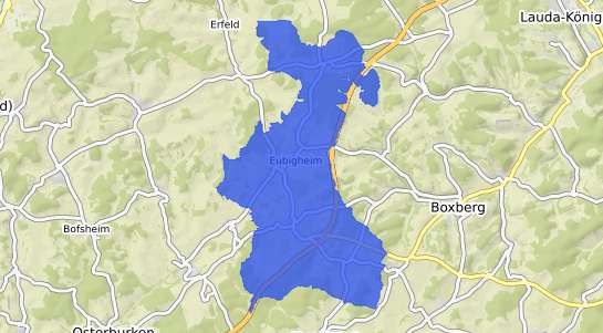 Bodenrichtwertkarte Ahorn Kr. Coburg