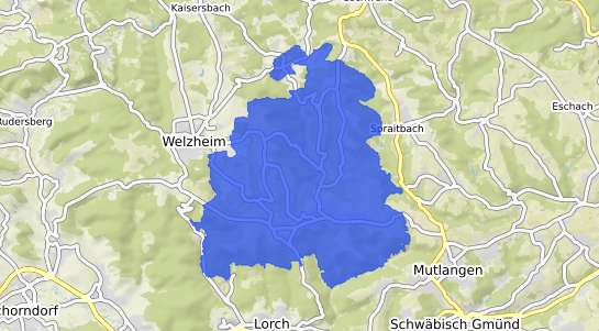 Bodenrichtwertkarte Alfdorf