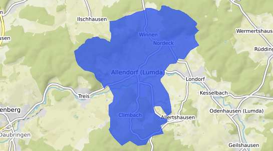 Bodenrichtwertkarte Allendorf b. Rudolstadt