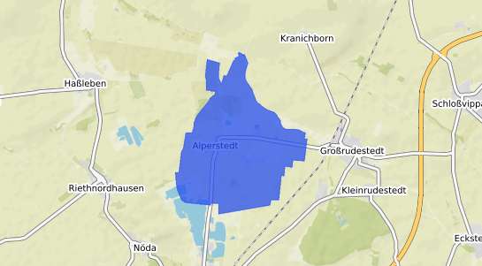 Bodenrichtwertkarte Alperstedt