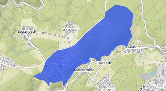 Bodenrichtwertkarte Alsbach Westerwald