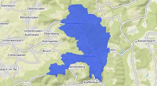 Bodenrichtwertkarte Alth&uuml;tte Wuerttemberg