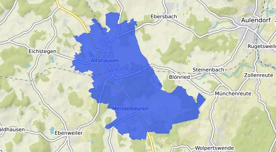 Bodenrichtwertkarte Altshausen