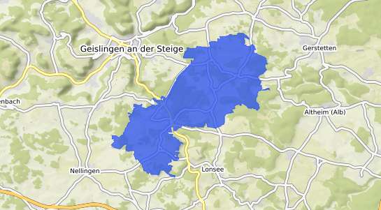 Bodenrichtwertkarte Amstetten Wuerttemberg