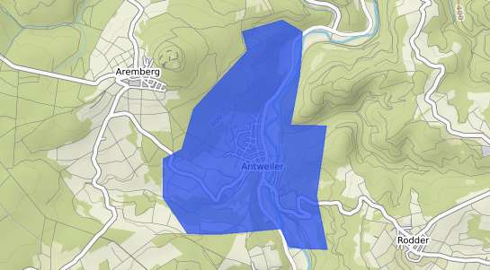 Bodenrichtwertkarte Antweiler b. Adenau