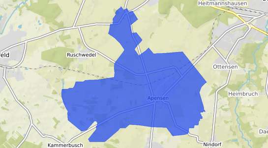 Bodenrichtwertkarte Apensen