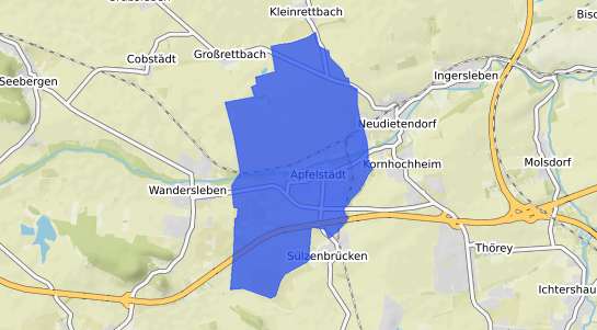 Bodenrichtwertkarte Apfelstaedt