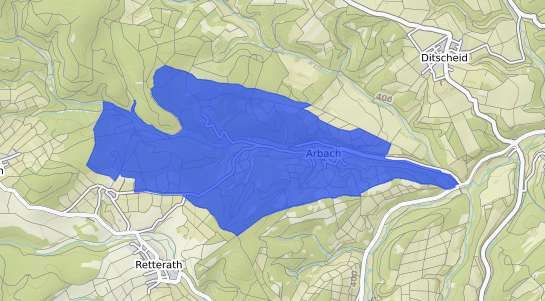 Bodenrichtwertkarte Arbach