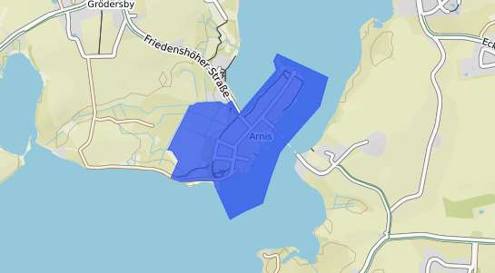 Bodenrichtwertkarte Arnis