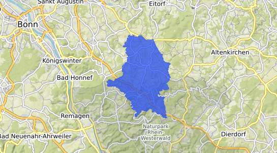 Bodenrichtwertkarte Asbach Hunsrueck