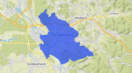 Bodenrichtwertkarte Aschaffenburg