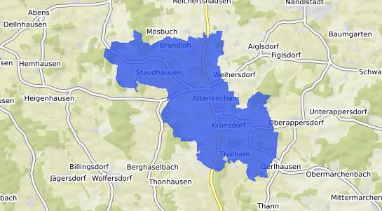 Bodenrichtwertkarte Attenkirchen