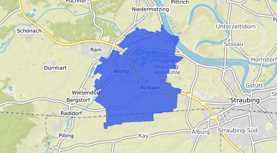 Bodenrichtwertkarte Atting b. Straubing