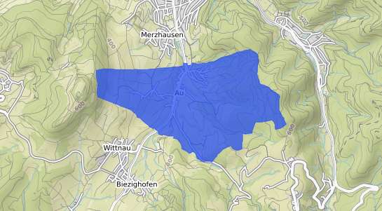 Bodenrichtwertkarte Au Breisgau