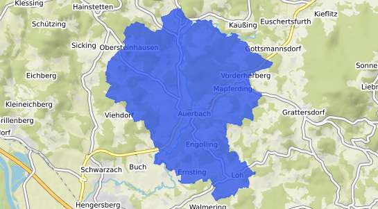 Bodenrichtwertkarte Auerbach Erzgebirge