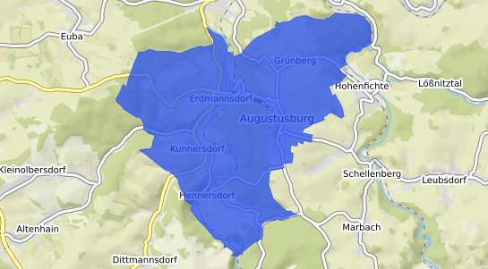 Bodenrichtwertkarte Augustusburg