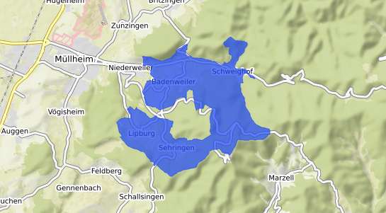 Bodenrichtwertkarte Badenweiler